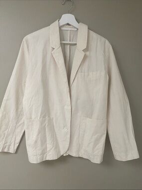 Elsa Esturgie Organic Cotton Hemp Blazer size 36
